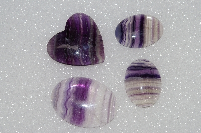 +MBA #S59-136     "Lot Of "4" Amethyst Cabochons"