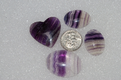 +MBA #S59-136     "Lot Of "4" Amethyst Cabochons"