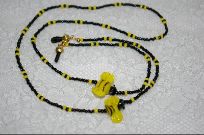 +MBA #6640  "Black & Yellow Glass Bees"