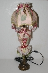 +MBA #S25-028  "2003 Fancy Victorian Beaded Lamp"