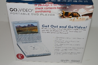 +MBA #S30-344  "Go.Video Portable 5" DVD Player"
