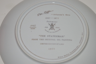 +MBA #S30-276   "1977 The Statesman By Don Ruffin Collectors Plate"