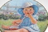 +MBA #S29-328   "1991 Baby's First Tooth Collectors Plate By Abbie Williams"