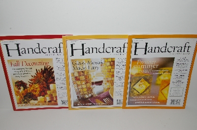 +MBA #S31-096   "Set Of 3 Older Handcraft Illustrated Magazines"