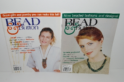 +MBA #S31-062  "Older Set Of 4 Bead & Button Magazines"