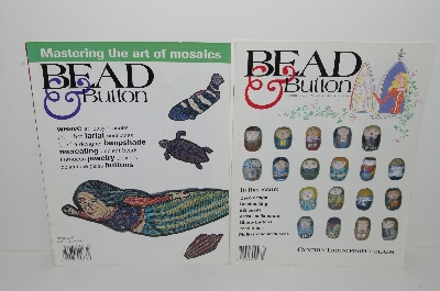 +MBA #S31-058   "Older Set Of 4 Bead & Button Magazines"