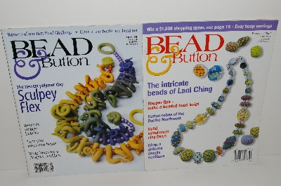+MBA #S31-058   "Older Set Of 4 Bead & Button Magazines"