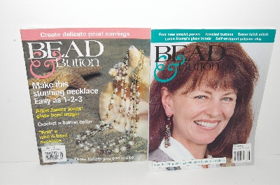 +MBA #S31-054   "Older Set Of 4 Bead & Button Magazines"