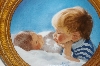 MBA #S18-162    "1987 Donald Zolan "Brotherly Love" Collectors Plate" 