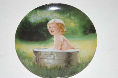 +MBA #S18-174   "1990 By Donald Zolan "Summer Suds" Collectors Plate"