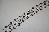 +  Classic Charles Winston Created Pink Sapphire and Black CZ Bracelet