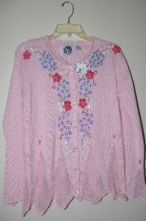 +MBAHB #19-091 "Limited Edition Storybook Knits "Enchanting Hydrangea" Sweater