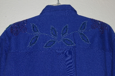 +MBAHB #19-140  "Connections NYC One Of A Kind Hand Beaded Top"