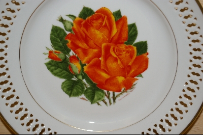 + The 12 Rose Plates "TROPICANA" 1979