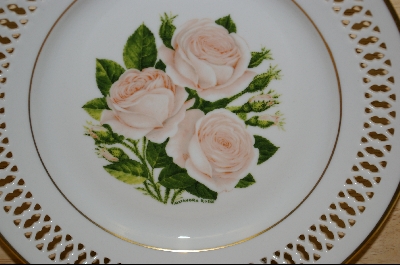 + The 12 Rose Plates "MOSS ROSE" 1979