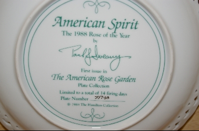 + The American Rose Garden "AMERICAN SPIRT" 1987