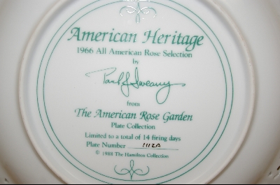 + The American Rose Garden "American Heritage" 1987
