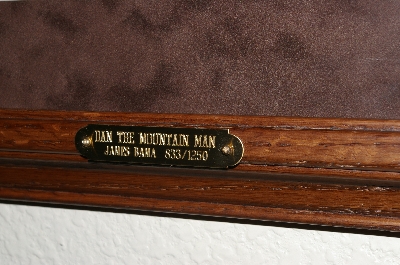 +MBA #FL8-077     "Dan-Mountain Man" By Artist James Bama