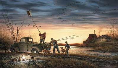 +MBA #FL8-112   "The Conservationists" By Artist Terry Redlin