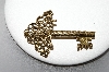 +MBA #88-263  "Vintage Antiqued Gold Tone Key Pin"