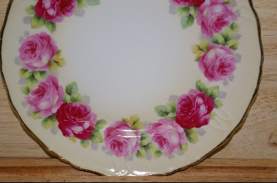 +MBA "Hand Painted Rose Plate From Prussia