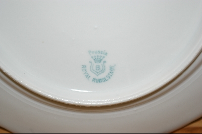 +MBA "Hand Painted Rose Plate From Prussia