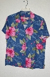 +MBADG #13-024  "Caribean Joe Floral Print Shirt"