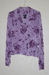 +MBADG #13-031  "Citiknits Lavender Floral Shirt"