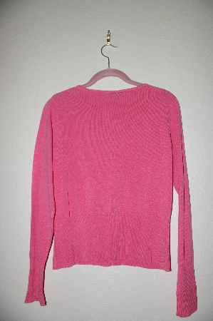 +MBADG #5-178  "Boston Proper Pink Knit Cardigan"