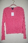 +MBADG #5-178  "Boston Proper Pink Knit Cardigan"