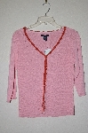+MBADG #5-280  "Max Edition Pink Knit Cardigan"