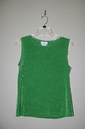 +MBADG #9-115 "The Travel Collection Lime Green Knit Tank"