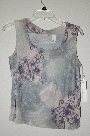 +MBADG #9-141  "French Laundry Fancy Knit Tank"