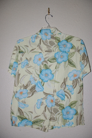 +MBADG #9-291  "La Cabana Fancy Rayon Floral Shirt"