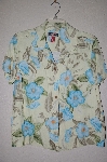 +MBADG #9-291  "La Cabana Fancy Rayon Floral Shirt"