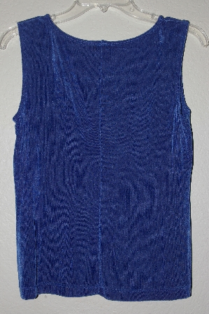 +MBADG #18-009  "The Travel Collection Blue Knit Top"