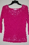 +MBADG #18-157  "Felicity Fancy Hot Pink Beaded Sweater"