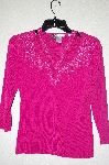 +MBADG #18-162  "Felicity Fancy Hot Pink Beaded Sweater"