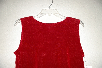 +MBADG #18-190  "The Travel Collection Red Knit Tank"