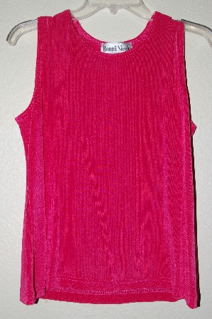 +MBADG #18-196  "Ronni Nicole By Quida Hot Pink Stretch Tank"