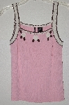 +MBADG #52-421  "Etoile Fancy Crochet/Floral Knit Tank"