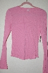 +MBADG #52-270  "Express Pink Stretch 1 Pocket Long Sleve Shirt"