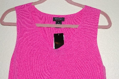 +MBADG #52-093  "City Silk Pink Knit Shell"