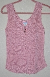 +MBADG #52-057  "U Knit Fancy Pink Knit Tank"