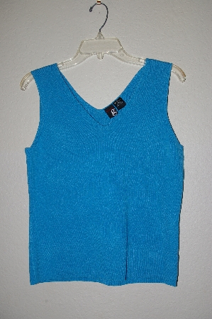 +MBADG #31-180  "Essential G Blue Knit Tank"
