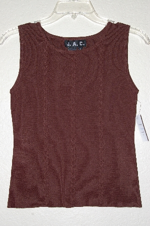 +MBADG #31-230  "J.A.C. Brown Fancy Knit Tank"