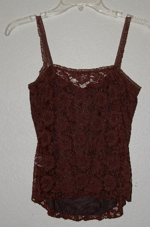 +MBADG #31-401  "Sele Fancy Brown Lace Top"
