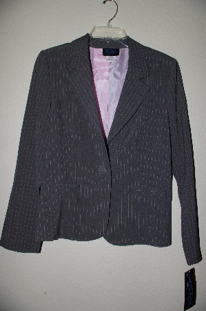+MBADG #3-001  "Star City Grey With Pink Pin Stripes Jacket"
