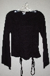+MBADG #3-050  "Fashion Art Fancy Black Stretch Top"