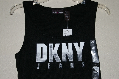 +MBADG #3-087  "DKNY Jeans Black Stretch Tank"